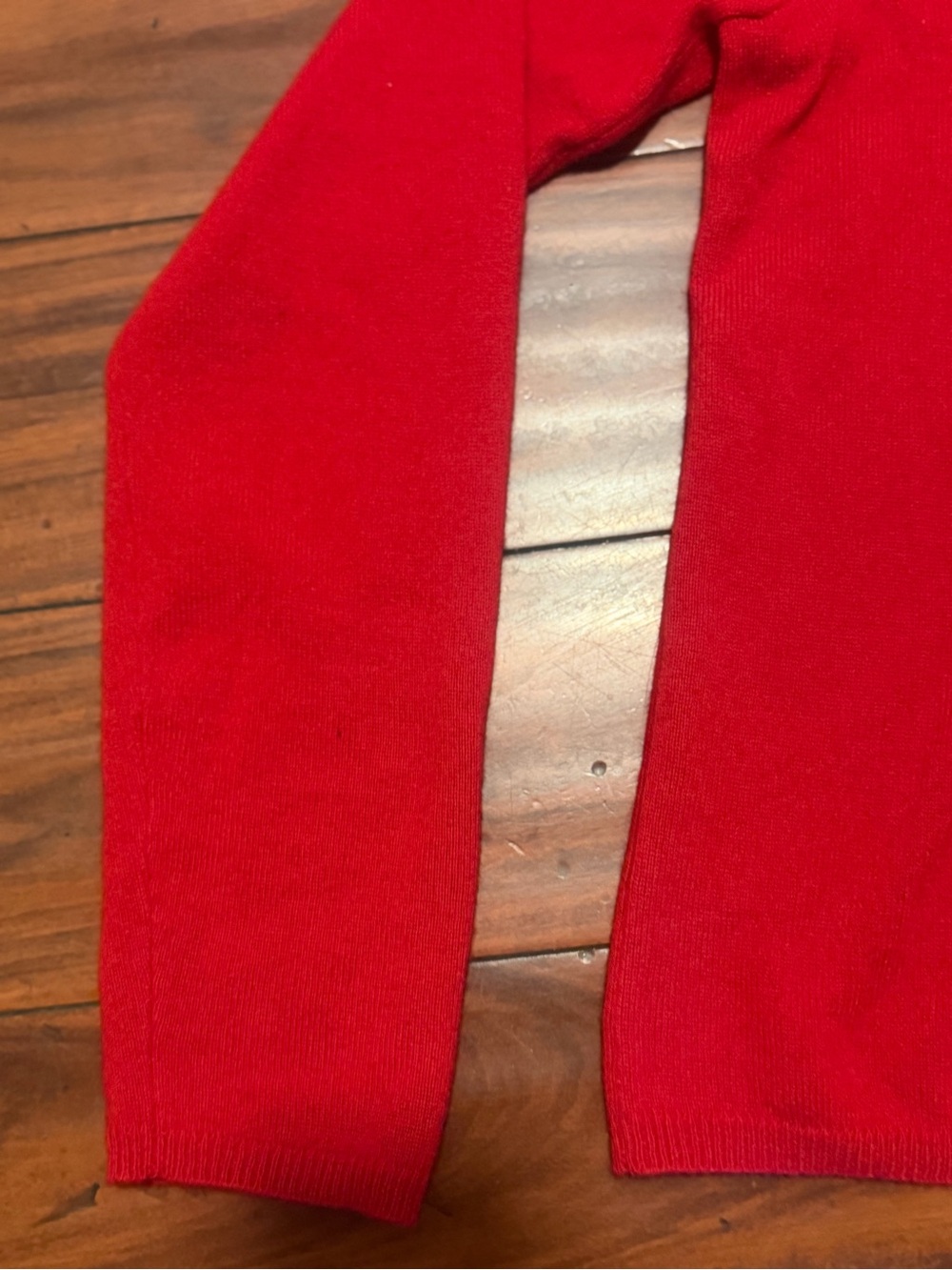 Purple label Ralph Lauren Red Button-Front Women's Cardigan 100% cashmere - Picture 12 of 14
